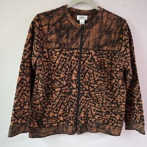 Artisan-inspired jacket from Spa by Chico's. sz 0
